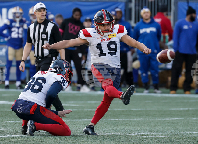 CFL Alouettes Blue Bombers Football