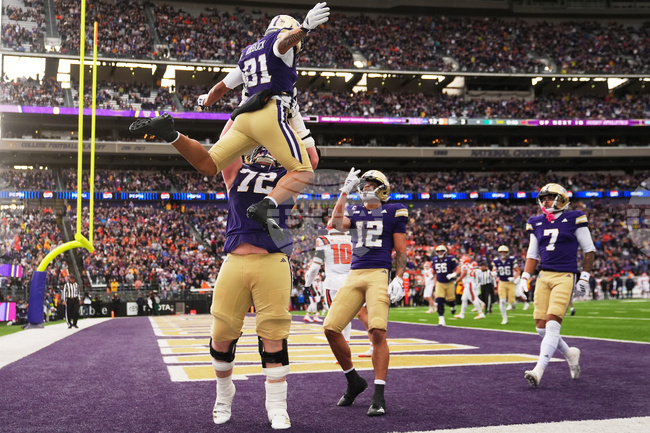 APTOPIX Illinois Washington Football