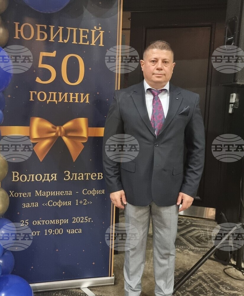 Президентът на БФ Бадминтон Володя Златев отпразнува 50-годишен юбилей