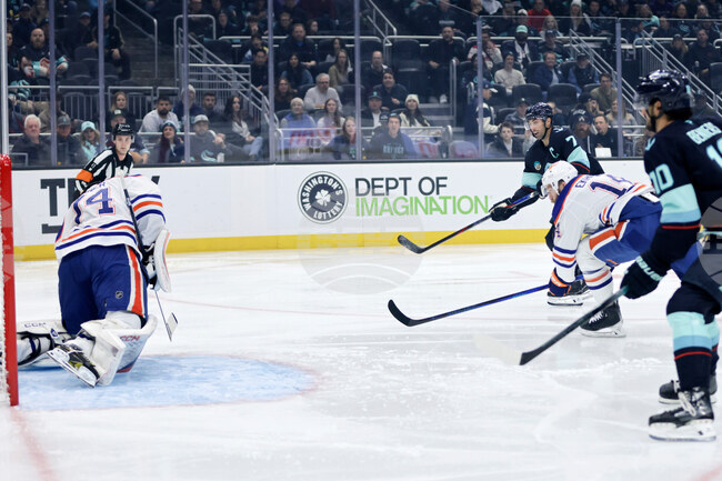 Oilers Kraken Hockey