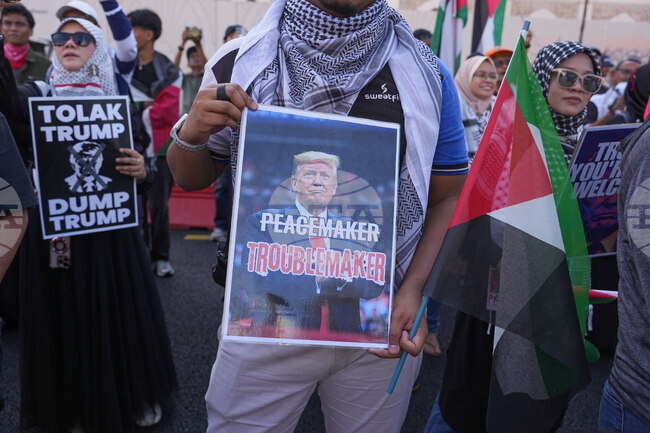 Malaysia Anti Trump Protest