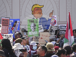 APTOPIX Malaysia Anti Trump Protest