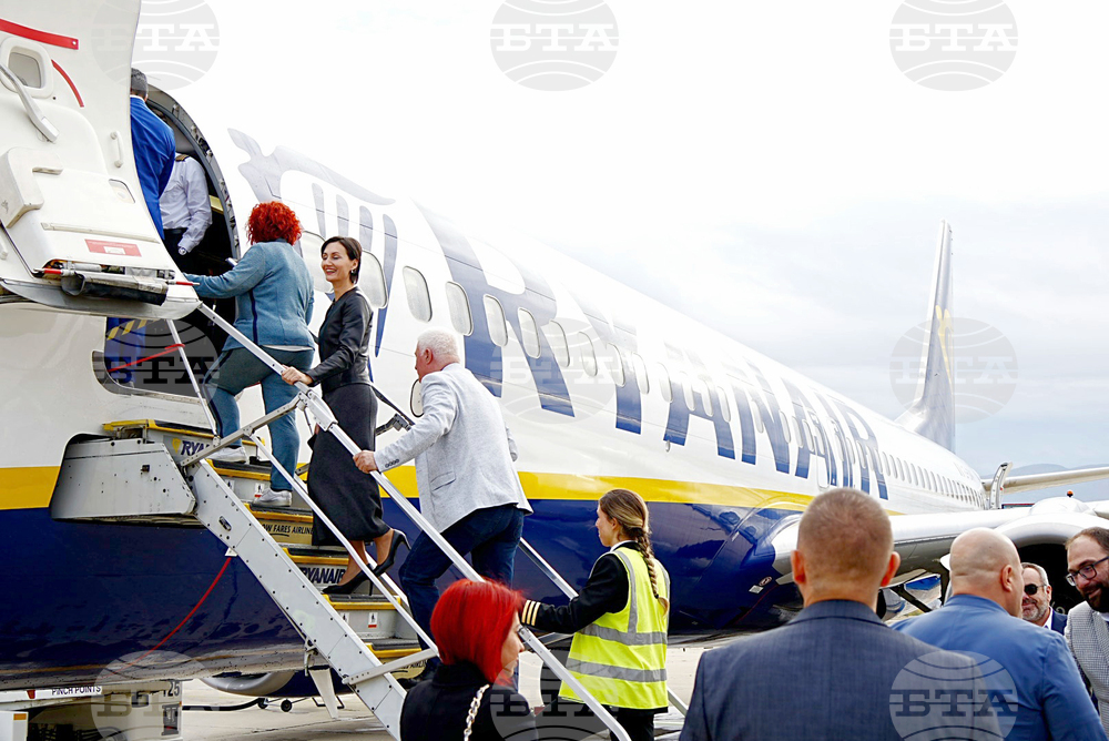 Пловдив - Милано - първи полет