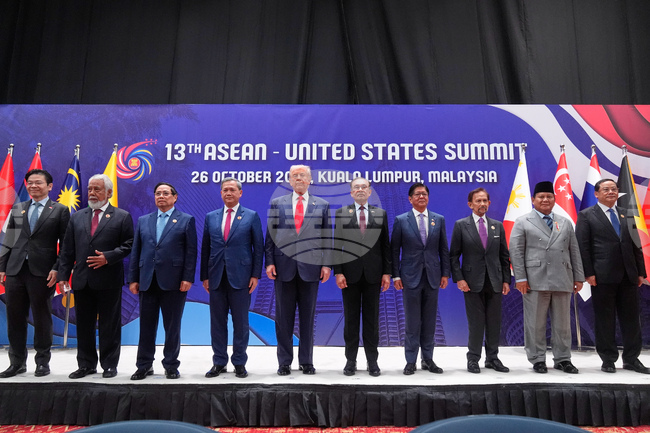 APTOPIX Malaysia US Trump