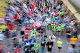 APTOPIX MarineCorpsMarathon