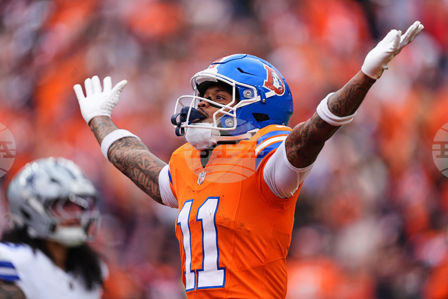 APTOPIX Cowboys Broncos Football