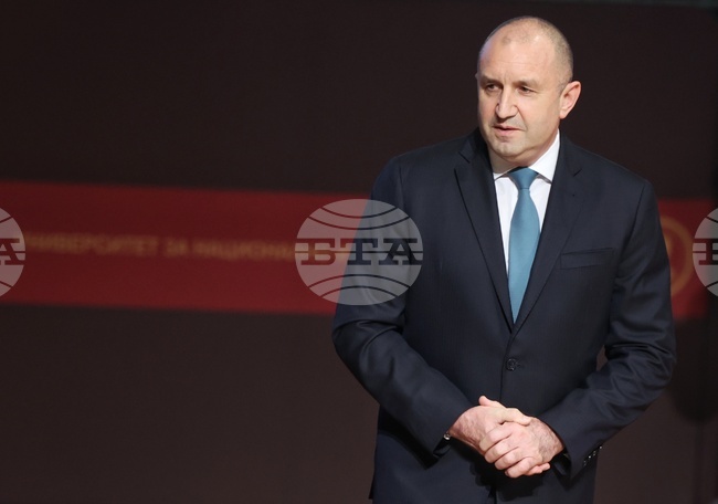 Президентът Румен Радев ще изнесе лекция в УНСС, посветена на перспективите и предизвикателствата пред младите хора у нас