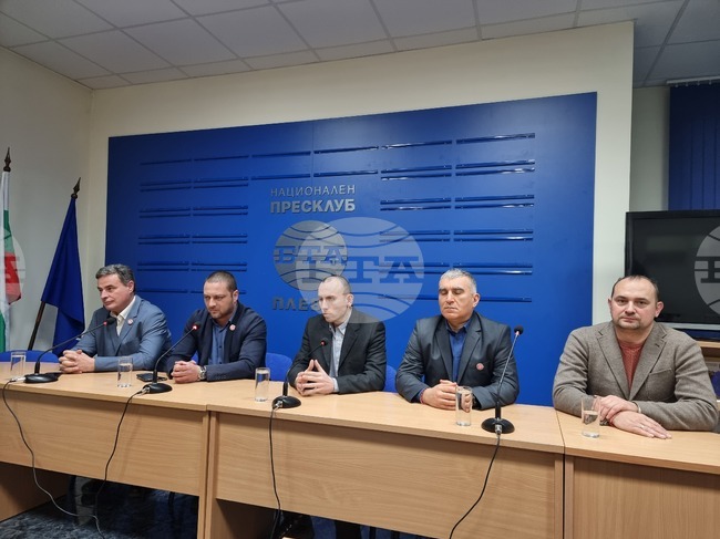 Национален пресклуб на БТА Плевен - ПП "Възраждане" - пресконференция