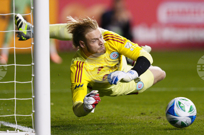 APTOPIX MLS Fire Union Soccer