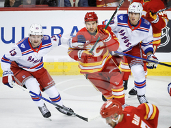 Rangers Flames Hockey