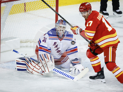 Rangers Flames Hockey