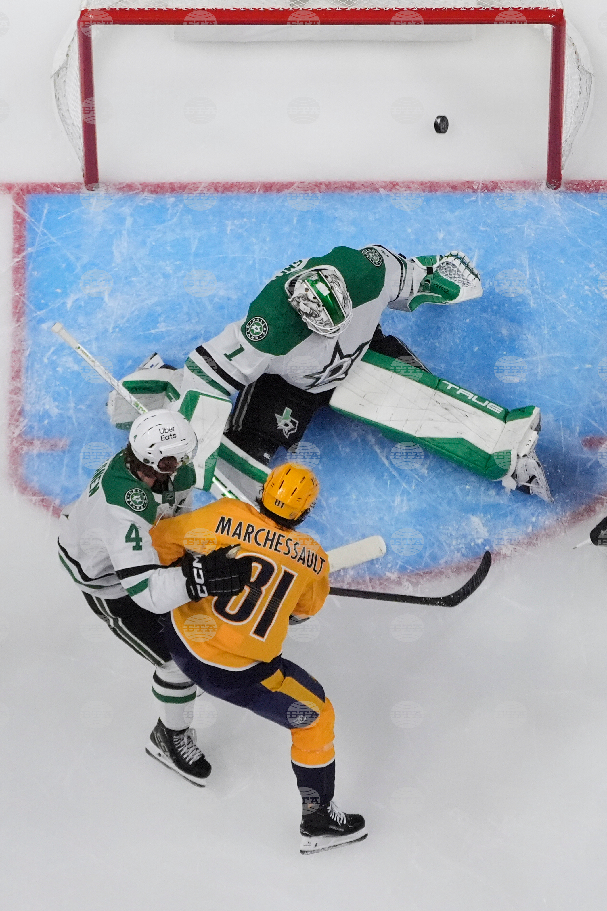 Stars Predators Hockey