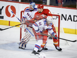 Rangers Flames Hockey