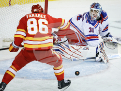 Rangers Flames Hockey