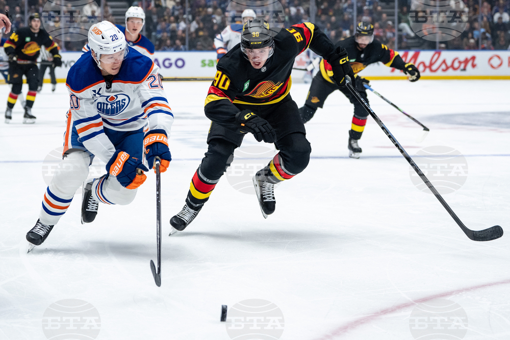 Oilers Canucks Hockey