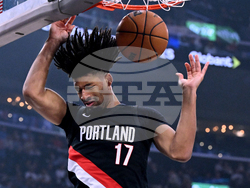 Trailblazers Clippers Basketball