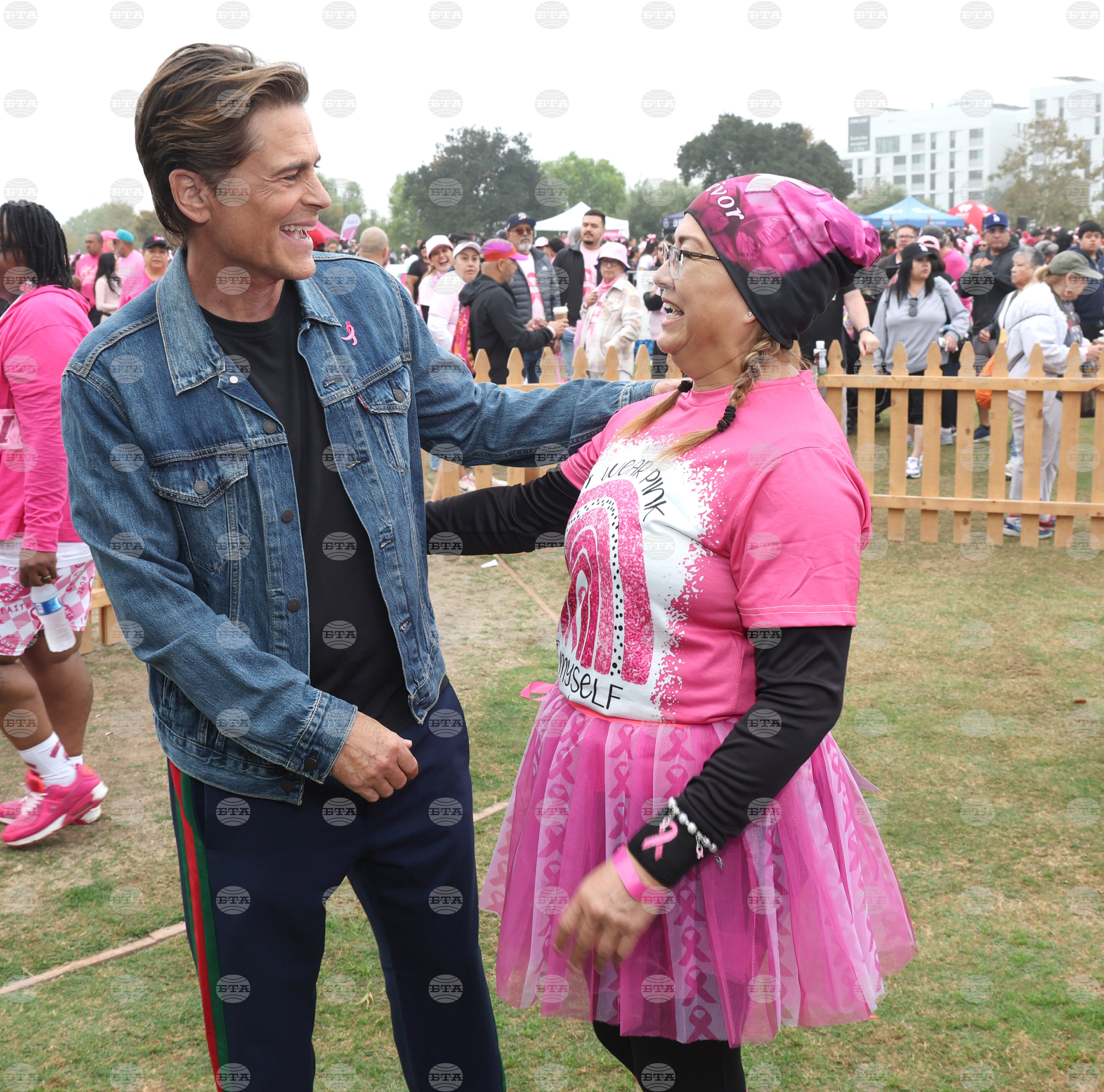 Rob Lowe at Komen MORE THAN PINK Walk in Los Angeles