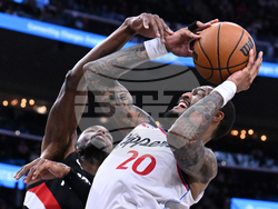 Trailblazers Clippers Basketball