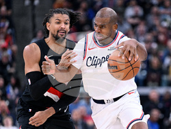 Trailblazers Clippers Basketball