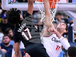 Trailblazers Clippers Basketball