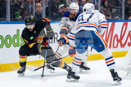 Oilers Canucks Hockey