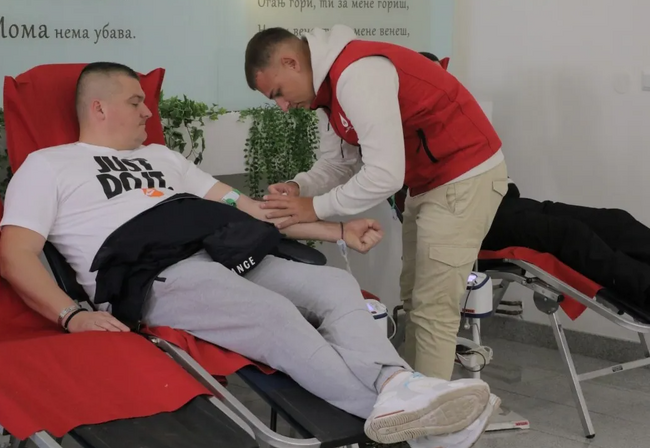 В петата кръводарителска акция за годината в Цариброд участваха 42 души