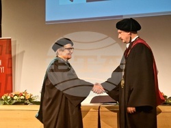 Агнешка Холанд - „Доктор хонорис кауза" на НАТФИЗ „Кръстьо Сарафов“