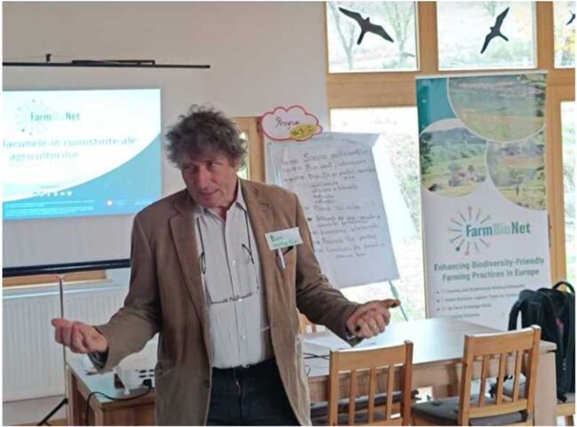 Аджерпрес: Проектът FarmBioNet помага на фермерите в Румъния да се запознаят с практики, съчетаващи икономически и екологични ползи