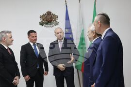 Саудитска Арабия - Румен Радев -  българска общност - среща