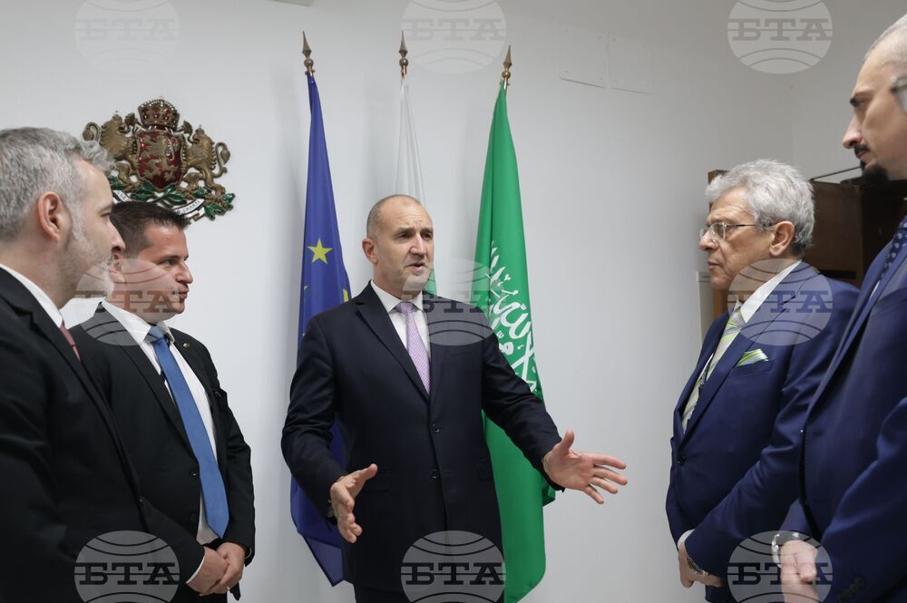 Саудитска Арабия - Румен Радев -  българска общност - среща