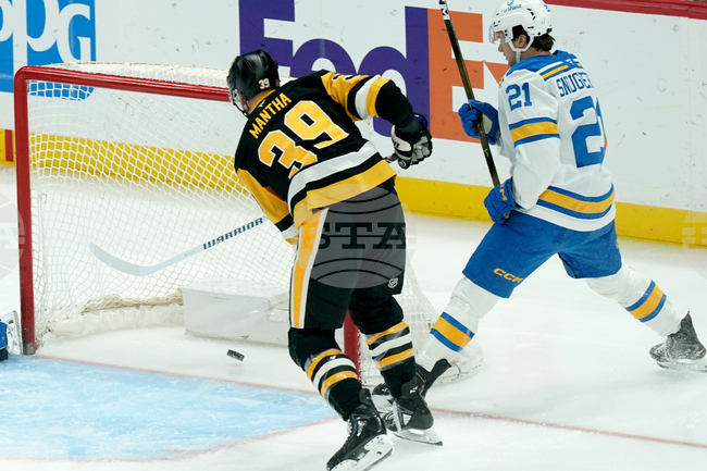 Blues Penguins Hockey