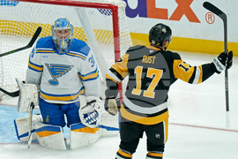 Blues Penguins Hockey