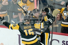 Blues Penguins Hockey