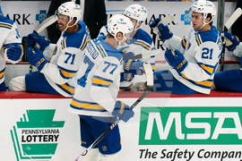 Blues Penguins Hockey