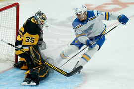 Blues Penguins Hockey