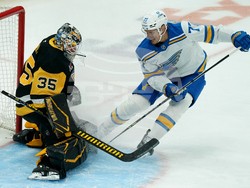 Blues Penguins Hockey