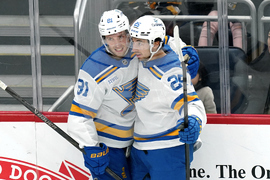 Blues Penguins Hockey