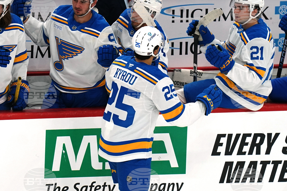 Blues Penguins Hockey