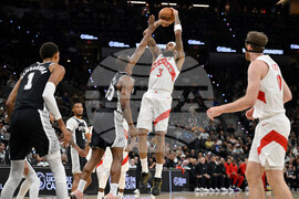 Raptors Spurs Basketball
