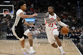 Raptors Spurs Basketball