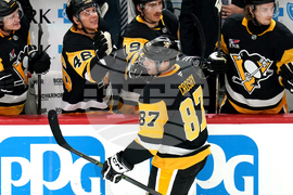 Blues Penguins Hockey