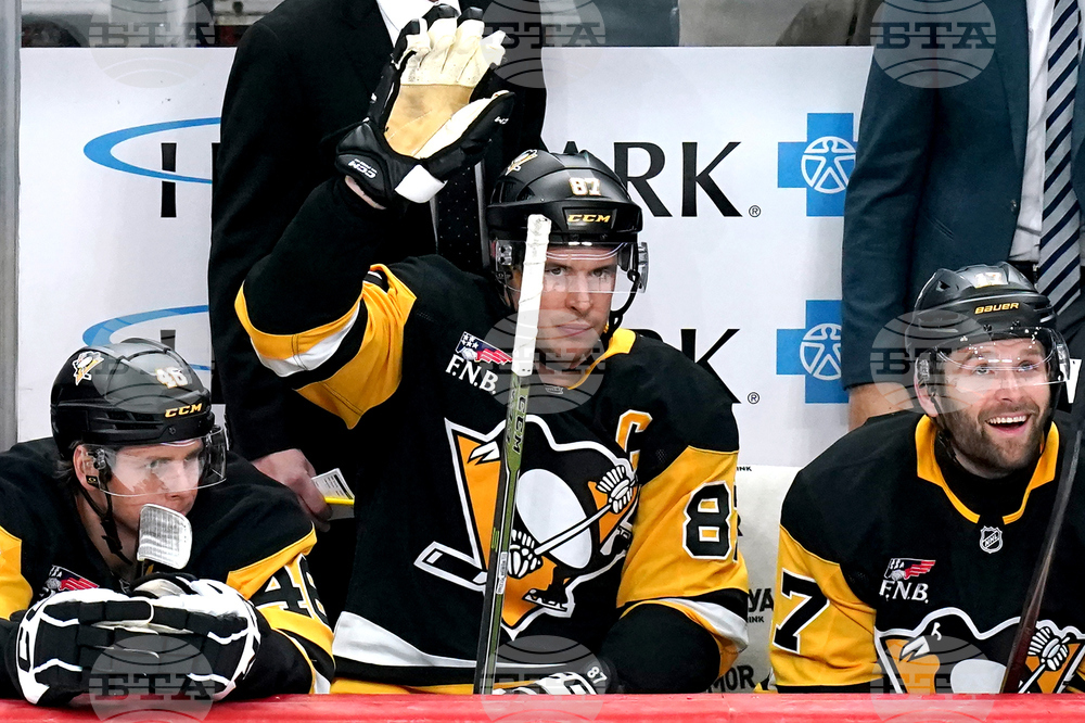 Blues Penguins Hockey