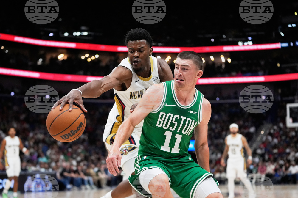 Celtics Pelicans Basketball