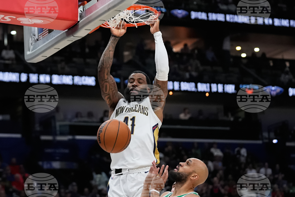 Celtics Pelicans Basketball