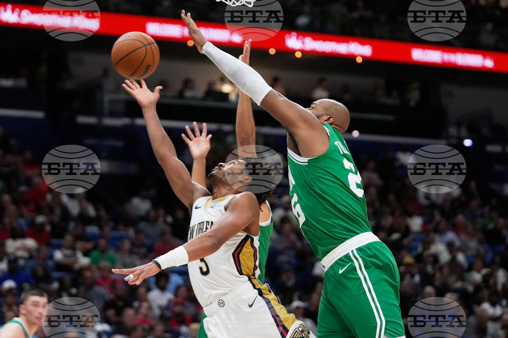 Celtics Pelicans Basketball