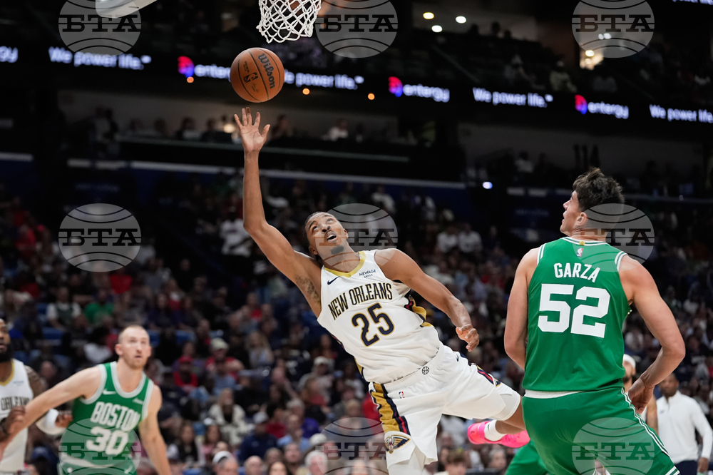 Celtics Pelicans Basketball