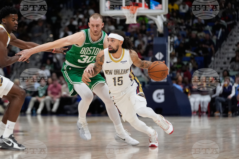 Celtics Pelicans Basketball