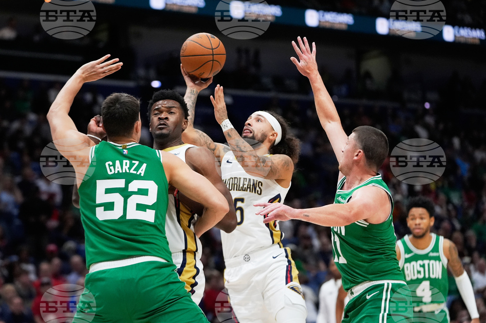 Celtics Pelicans Basketball