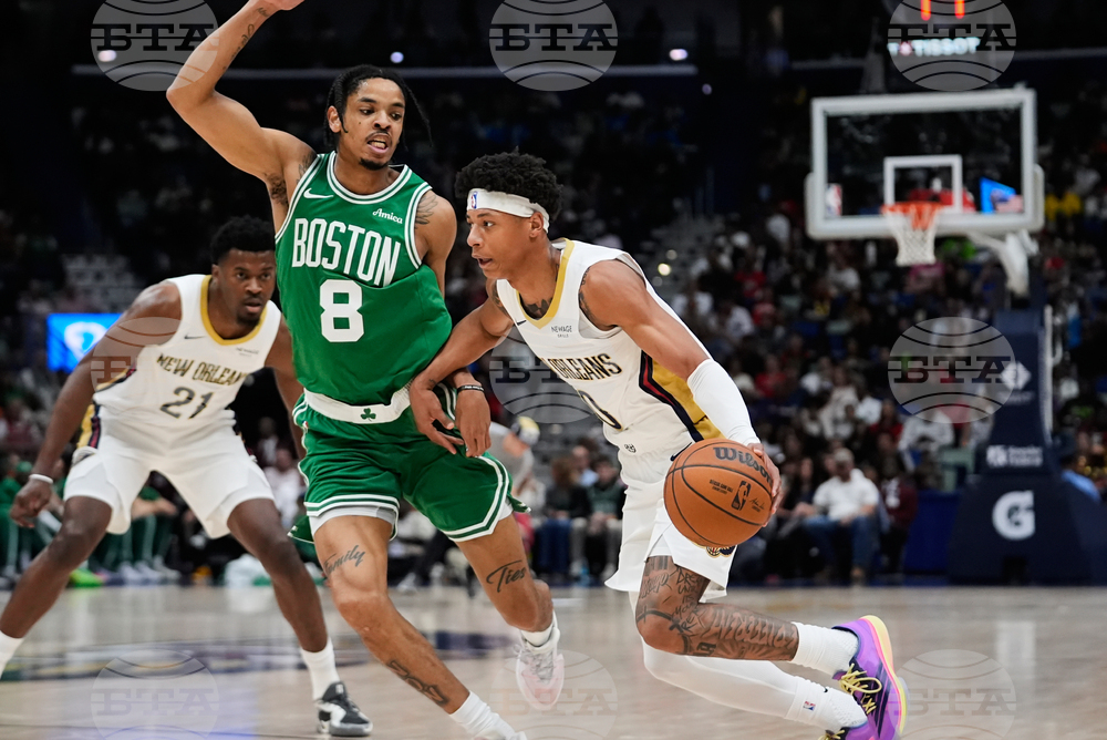 Celtics Pelicans Basketball