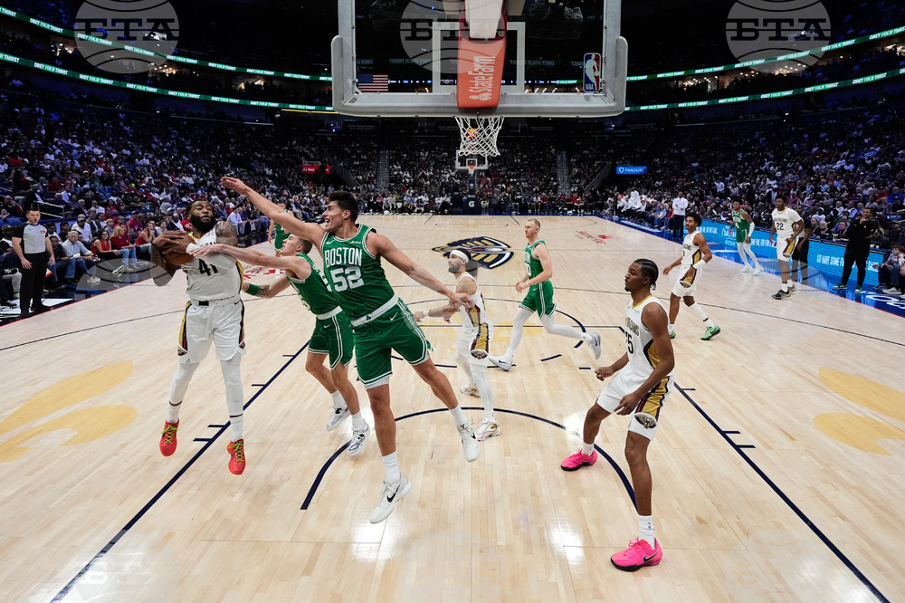 Celtics Pelicans Basketball